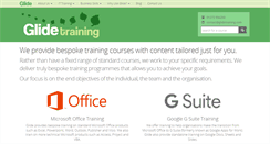 Desktop Screenshot of glidetraining.com